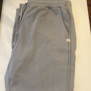 Vuori pin-striped joggers size Large never worn
